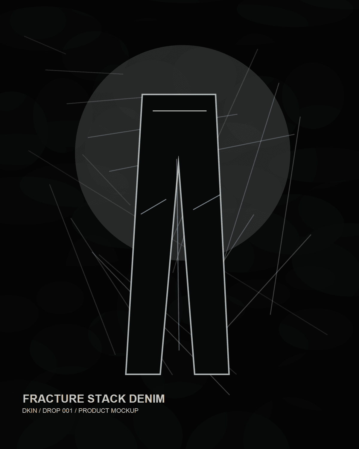 Fracture Stack Denim